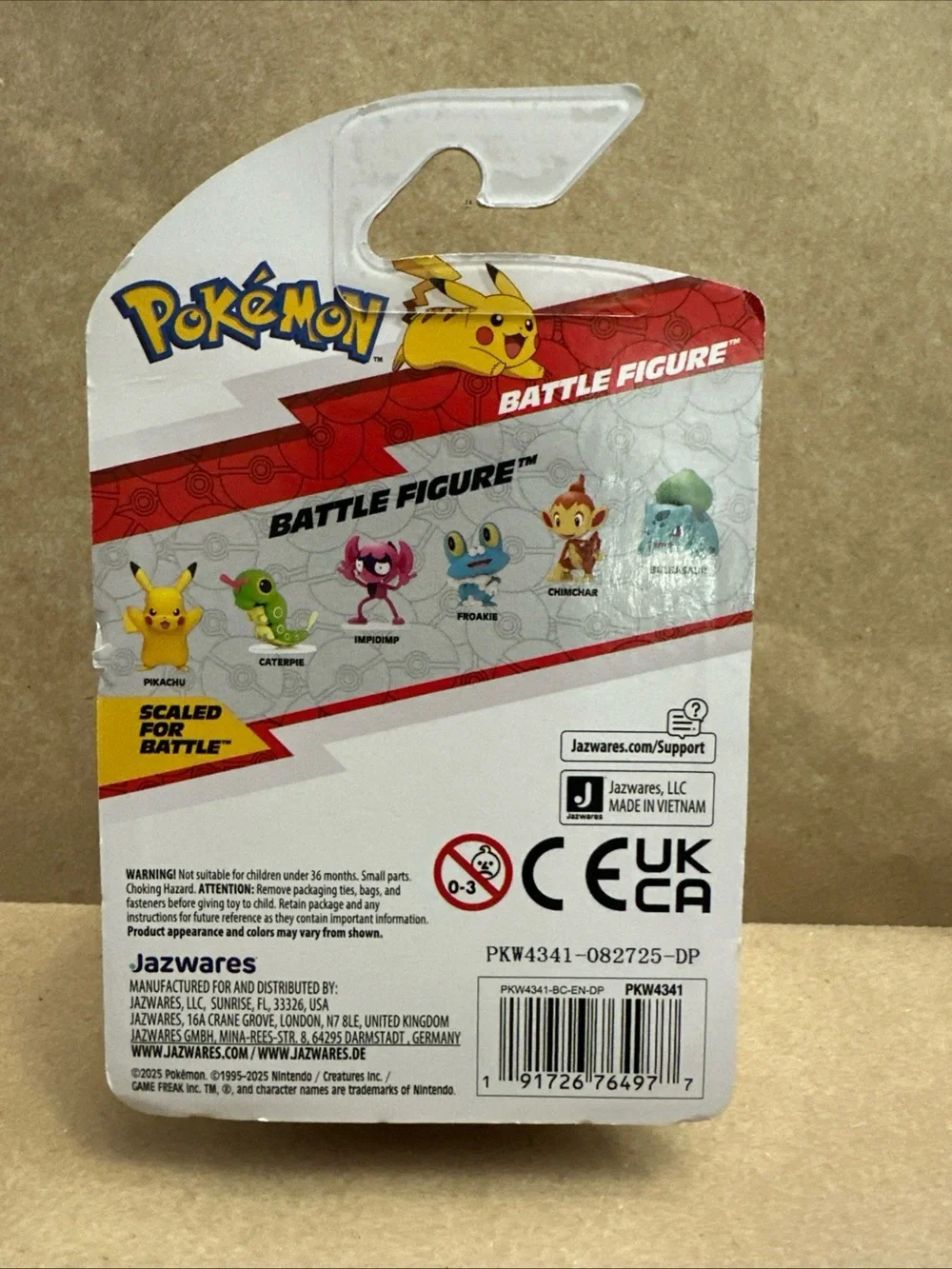 Pokémon Impidimp Pink Battle Figure by Pokémon